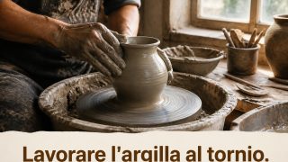 Lavorare l’argilla al tornio: tecniche di base per vasi e contenitori