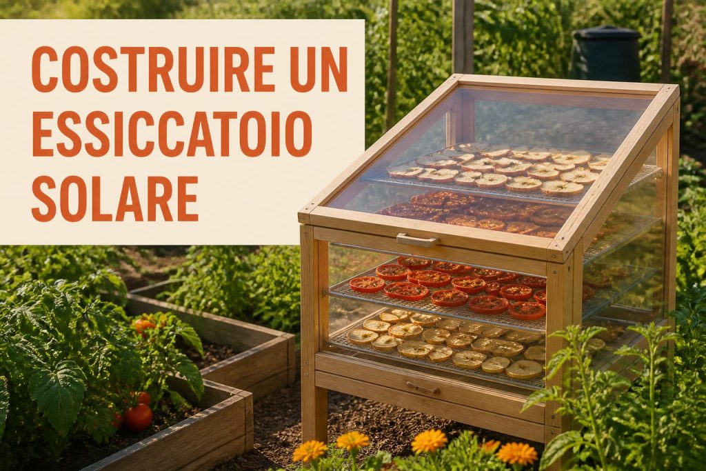 Costruire un essiccatoio solare per conservare frutta verdura e carne
