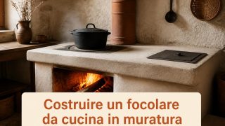Costruire un focolare da cucina in muratura per cottura e riscaldamento