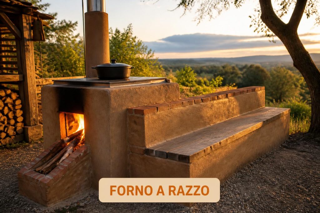 Costruire un forno a razzo (rocket stove) per cottura e riscaldamento efficiente