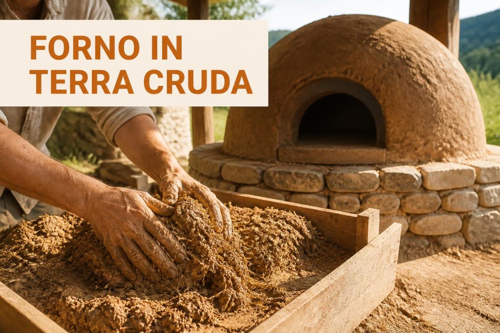 Costruire un forno in terra cruda (cob) per cuocere pane e pizze