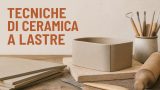 Tecniche di ceramica a lastre per piatti e tegole