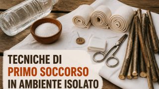 Tecniche di primo soccorso in ambiente isolato: medicazioni e gestione ferite senza presidi