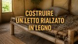 Costruire un letto rialzato in legno con rete di corde