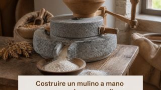 Costruire un mulino a mano per macinare cereali