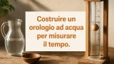 Costruire un orologio ad acqua per misurare il tempo