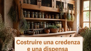 Costruire una credenza e una dispensa per conservare gli alimenti