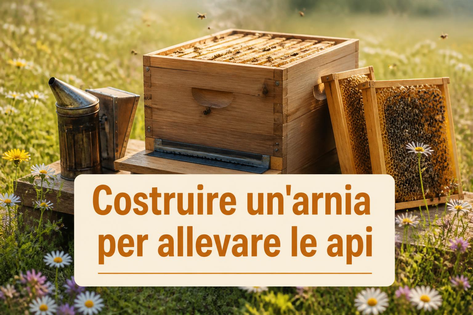 Costruire un'arnia per allevare le api