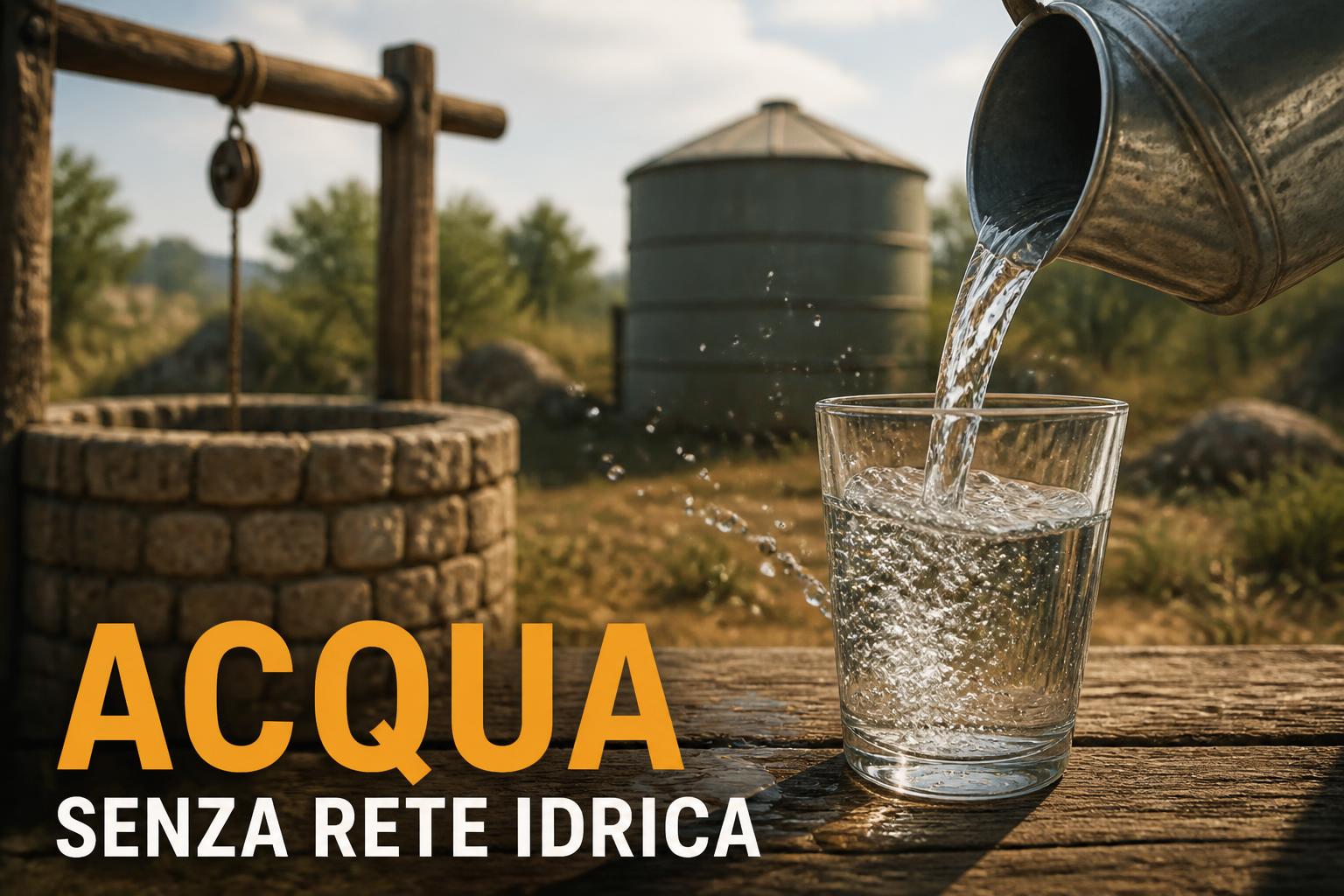 Acqua: guida completa per trovarla, raccoglierla e renderla potabile senza rete idrica